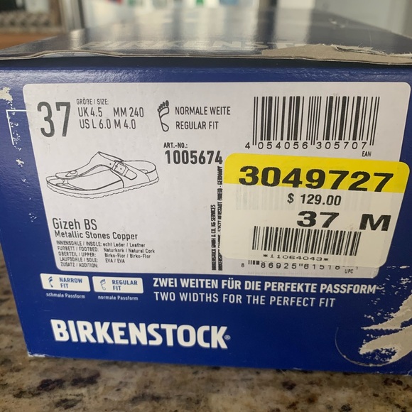 SOLD! Birkenstock Gizeh size 37 - Picture 6 of 7